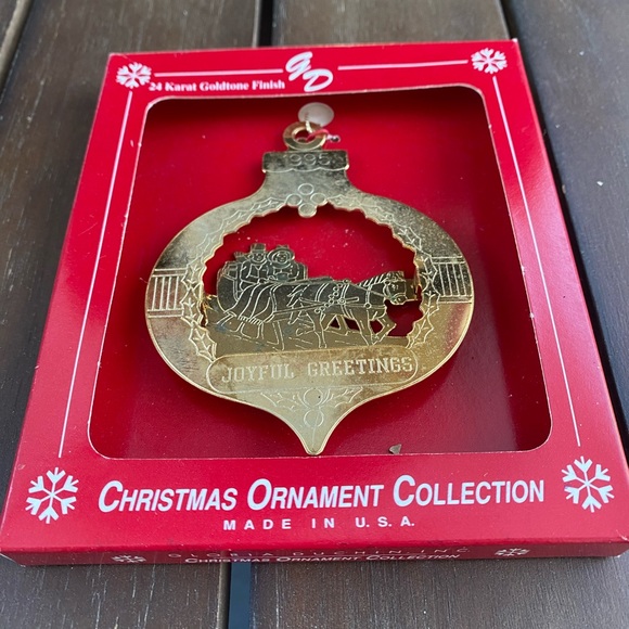 Gloria Duchin Inc 1995 Collectible Christmas Ornament - Picture 3 of 4